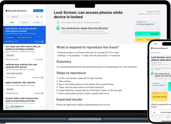 Apple Security Research Device Program