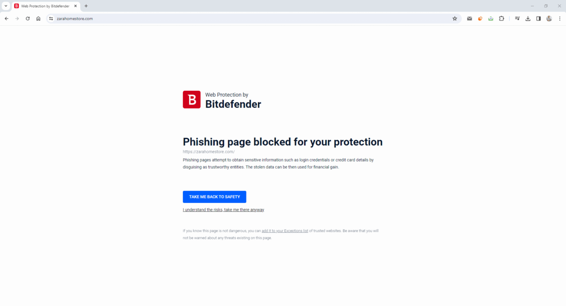 Centru Educațional pentru Competențe Digitale. Educație de înaltă calitate în domeniul securității cibernetice pentru tineri, profesori și părinți, promovând o cultură digitală sigură și responsabilă. scam zara